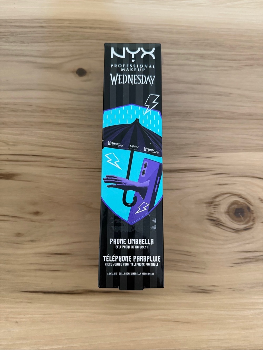 New NYX Wednesday phone umbrella